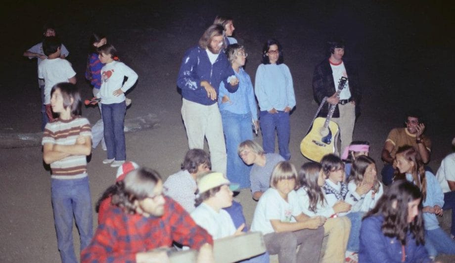 Historical Photo Camp Back in the Day