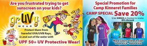 Camp Kinneret Special on Protective Wear