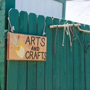Arts and Crafts door