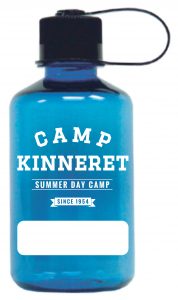 Camp Kinneret Blue Bottle Mockup